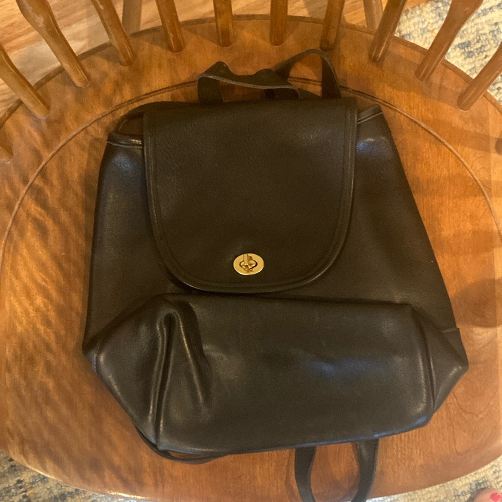 Vintage Coach Backpack Purse